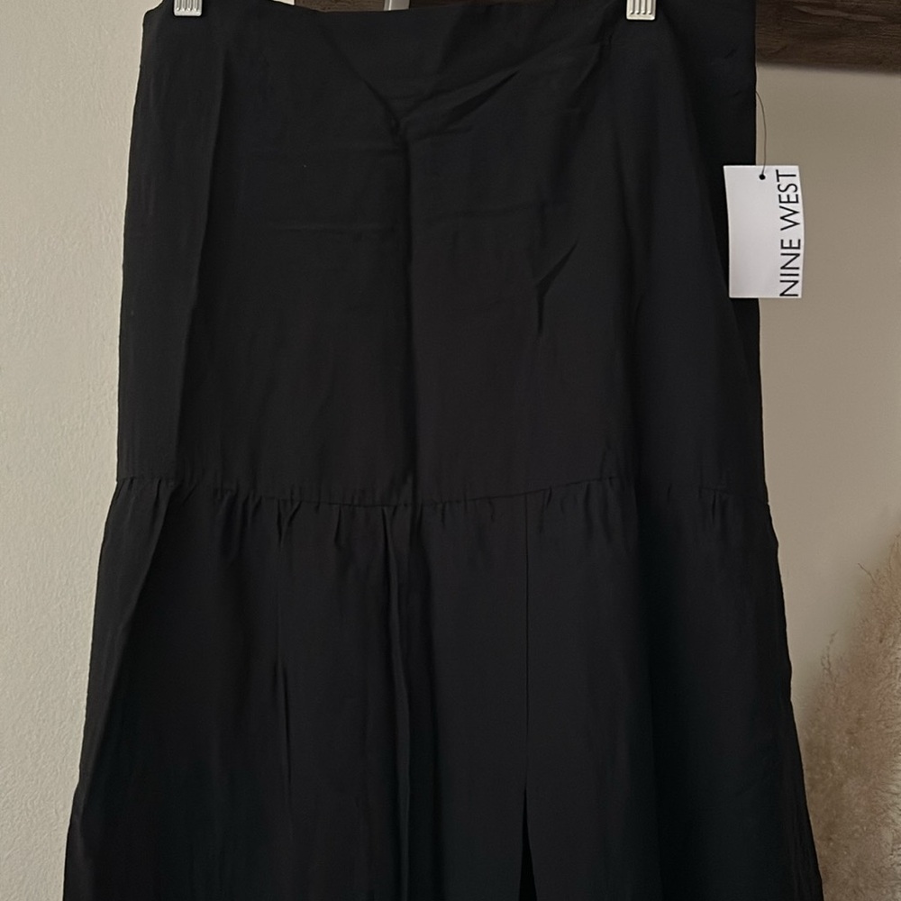 Nine West Black Skirt Large - Picture 5 of 6
